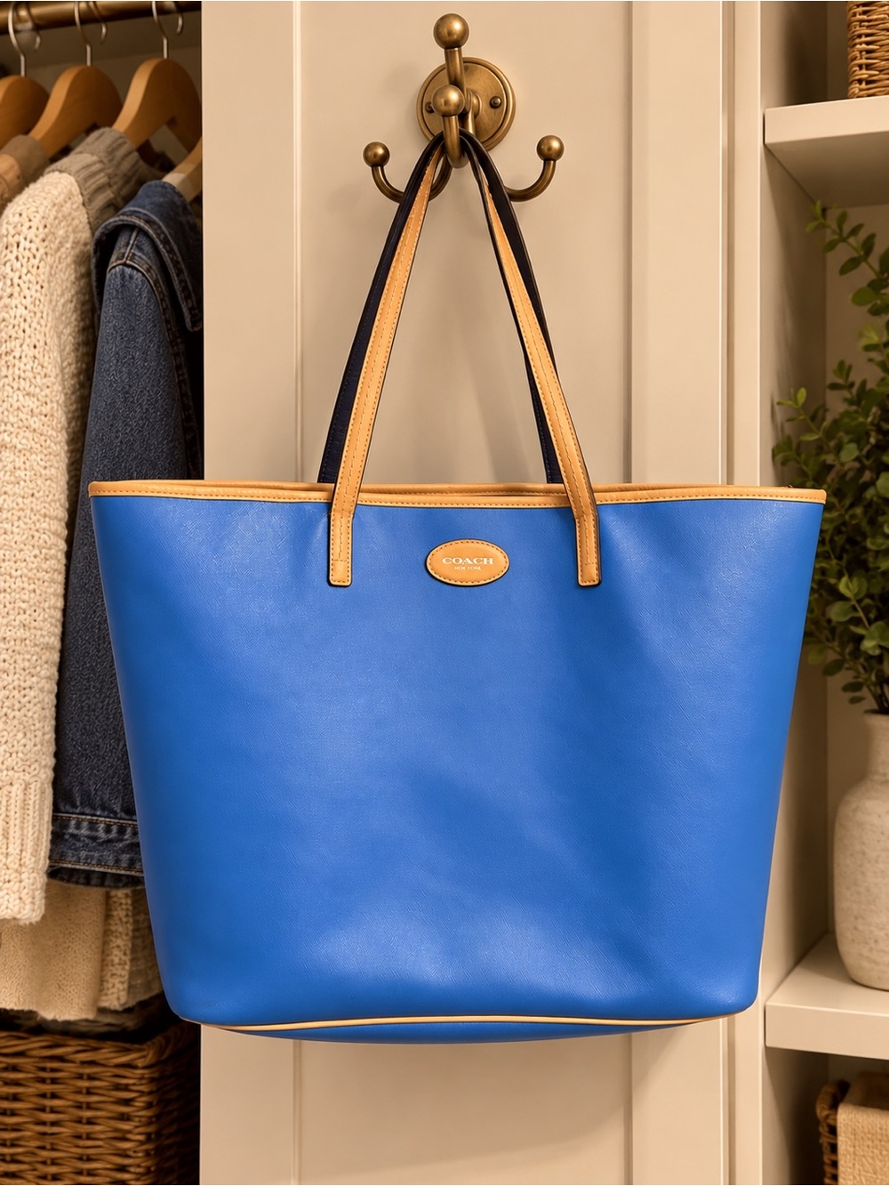 Coach Crossgrain Leather
Metro Tote manufactured in March 2014